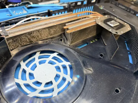 Game console overheating repair and thermal diagnostics